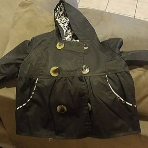 Toddler girl rain jacket